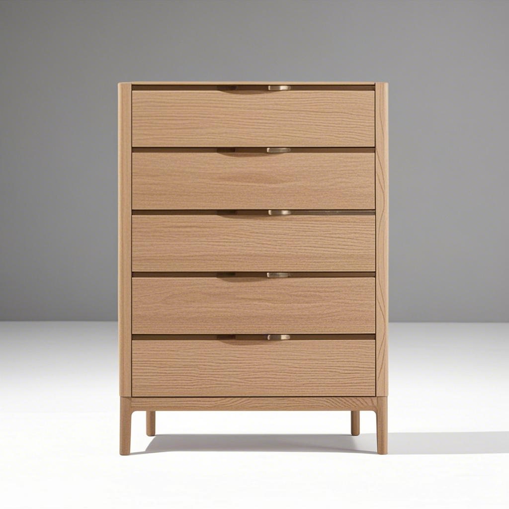 Изысканный и простой пять дрейристов узкий комод