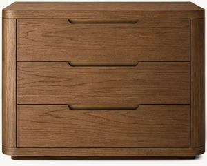 Твердое дерево закругленная тумбочка